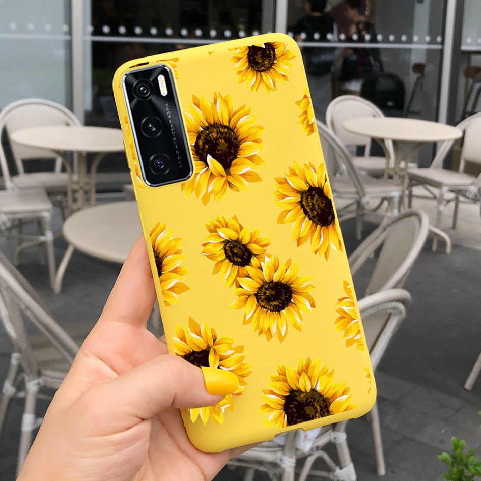 Ốp điện thoại họa tiết hoa xinh xắn cho vivo v20 v20se v20 2021 v2040 v 20 se v2022