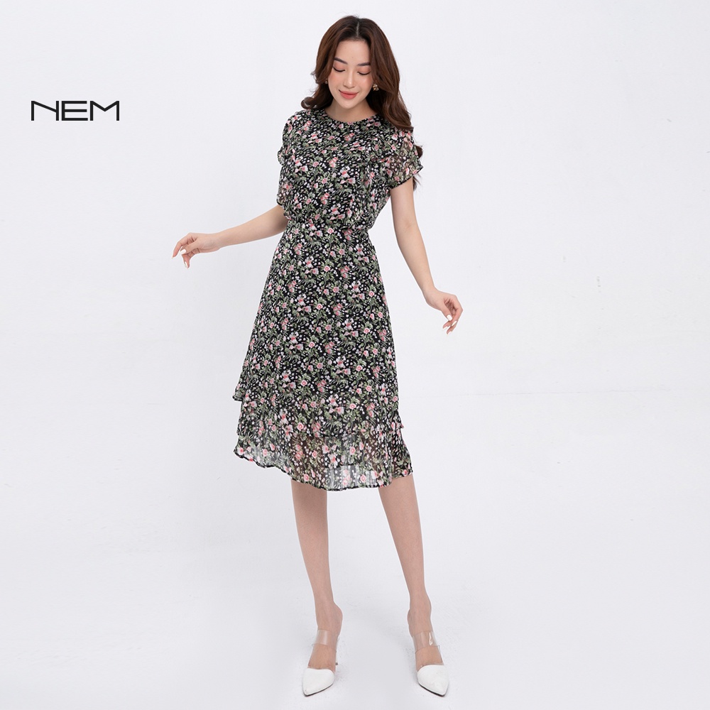 Đầm nữ cộc tay thiết kế phong cách trẻ trung NEM Fashion D80432 | BigBuy360 - bigbuy360.vn