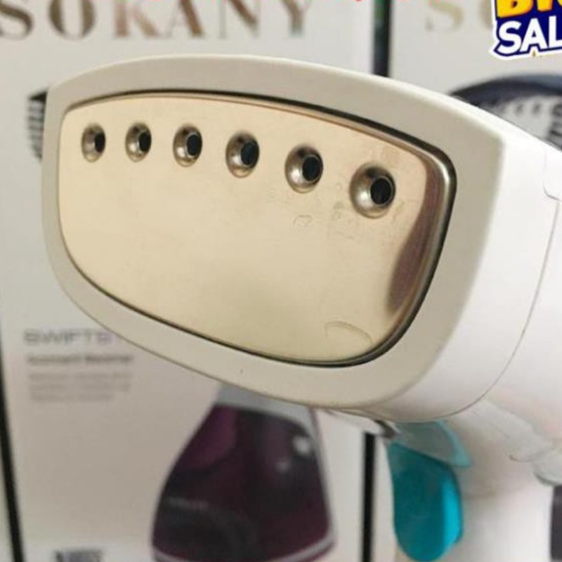 Bàn Là Hơi Nước Cầm Tay SOKANY (Mẫu Mới ) AJ-2205, Là Phẳng, Khử Mùi, Diệt Vi Khuẩn