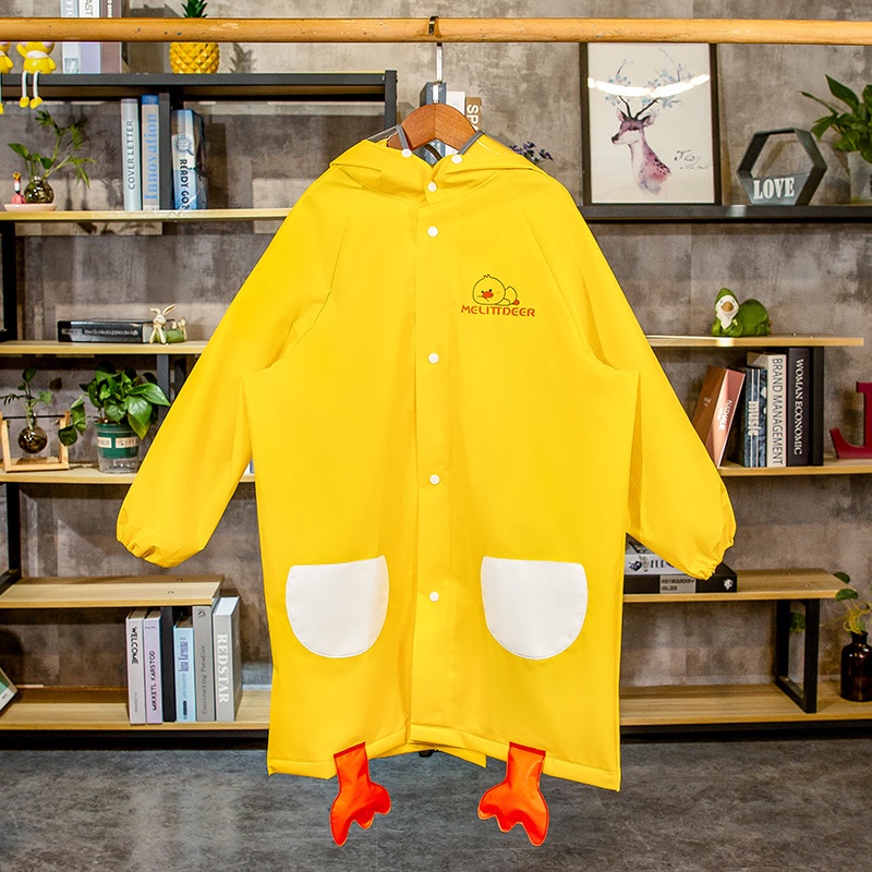 Áo mưa Unicorn, vịt con và hồng thỏ đáng yêu dáng dài cho bé