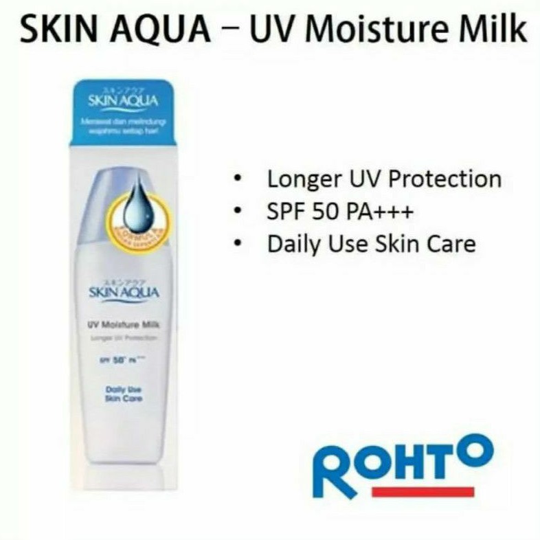 (Hàng Mới Về) Sữa Dưỡng Ẩm Skin Aqua Moisture Milk Spf 50 Pa + + + - 40ml