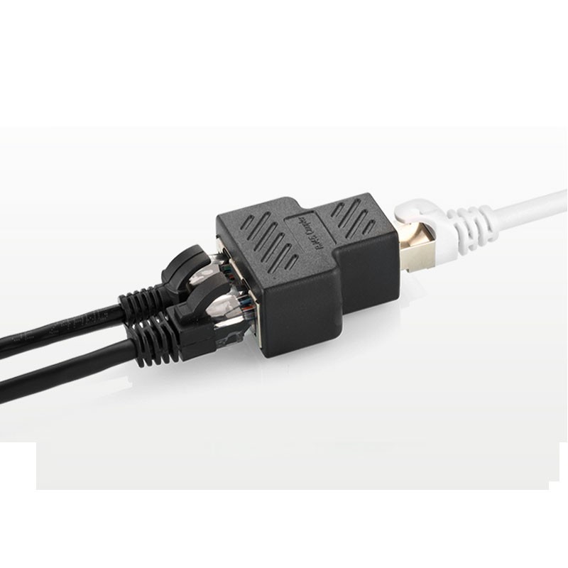 Đầu Nối Dây Cáp Mạng Rj45 Chia 1 Cổng 2 | BigBuy360 - bigbuy360.vn