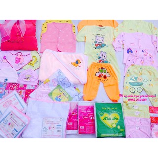 COMBO ĐỒ SƠ SINH MINI SET BÉ GÁI