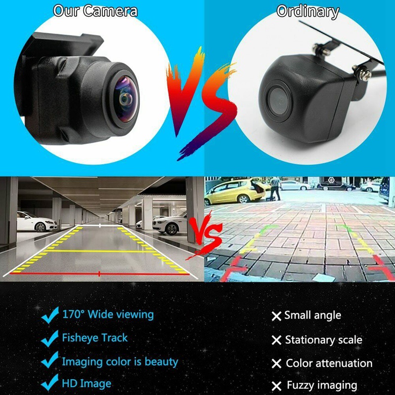 for Car Track Night Vision Auto Parking Assistance Intelligent Dynamic Trajectory Parking Line Car Reverse Backup Camera | WebRaoVat - webraovat.net.vn