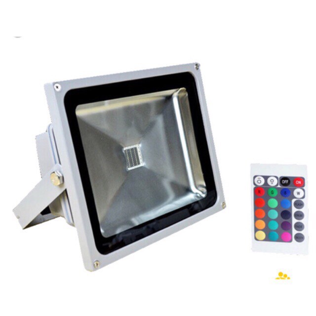 QH-Pha 50w 7 mầu có remote