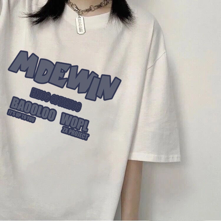 Áo Thun Nữ Tay Ngắn Dáng Rộng In Chữ Thời Trang Hàn Quốc Cho Nữ áo phông nữ  JL-TX-47