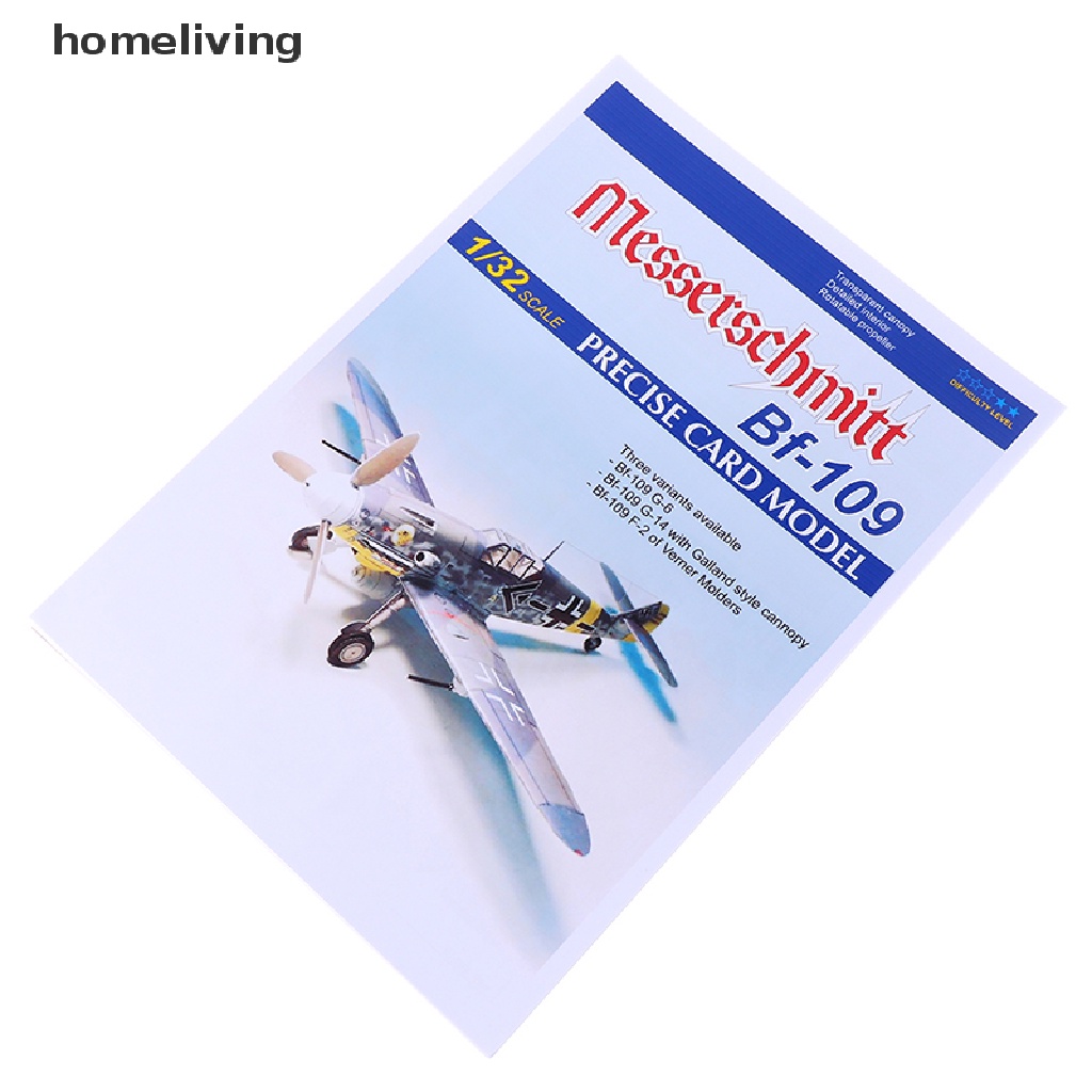 Mô Hình Máy Bay Ném Bom 3D Bf-109 G6 / G14 Tỉ Lệ 1: 32