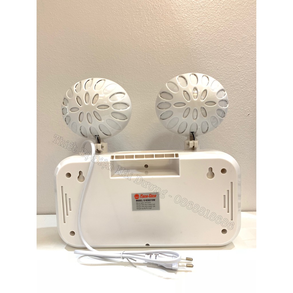 Đèn LED khẩn cấp Rạng Đông 10W D KC02/10W (Ánh sáng trắng) - Bảo hành 12 tháng