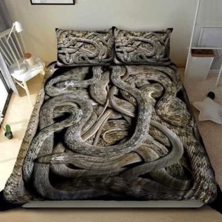 Bộ ga gối poly snake