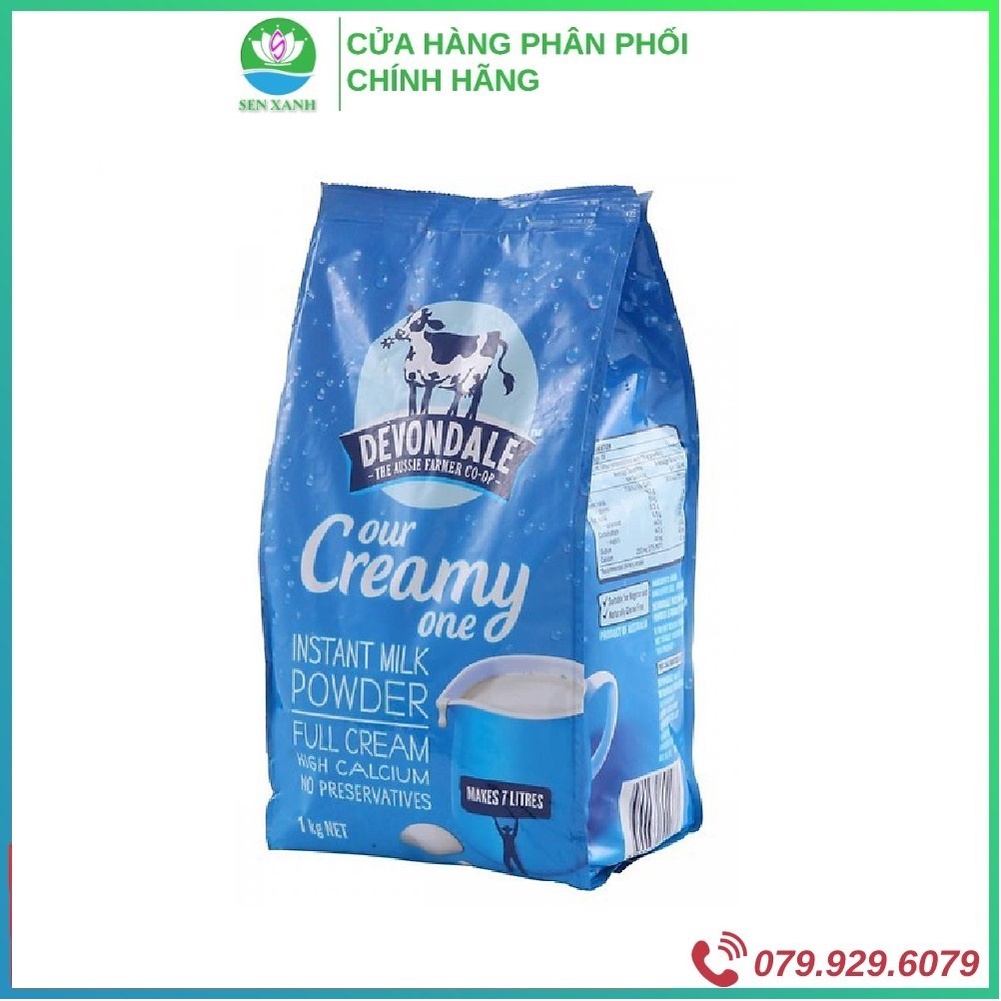 [SenXanh Emart] Sữa Devondale Bột 1kg - Sữa Nhập Khẩu Úc