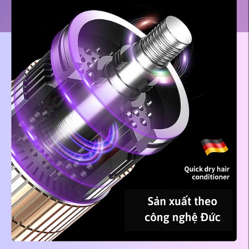 Máy sấy tóc mini 3 trong 1 LIG 3 đầu sấy tạo kiểu công nghệ Ion âm chống hư tổn tóc tiện lợi mang đi du lịch.