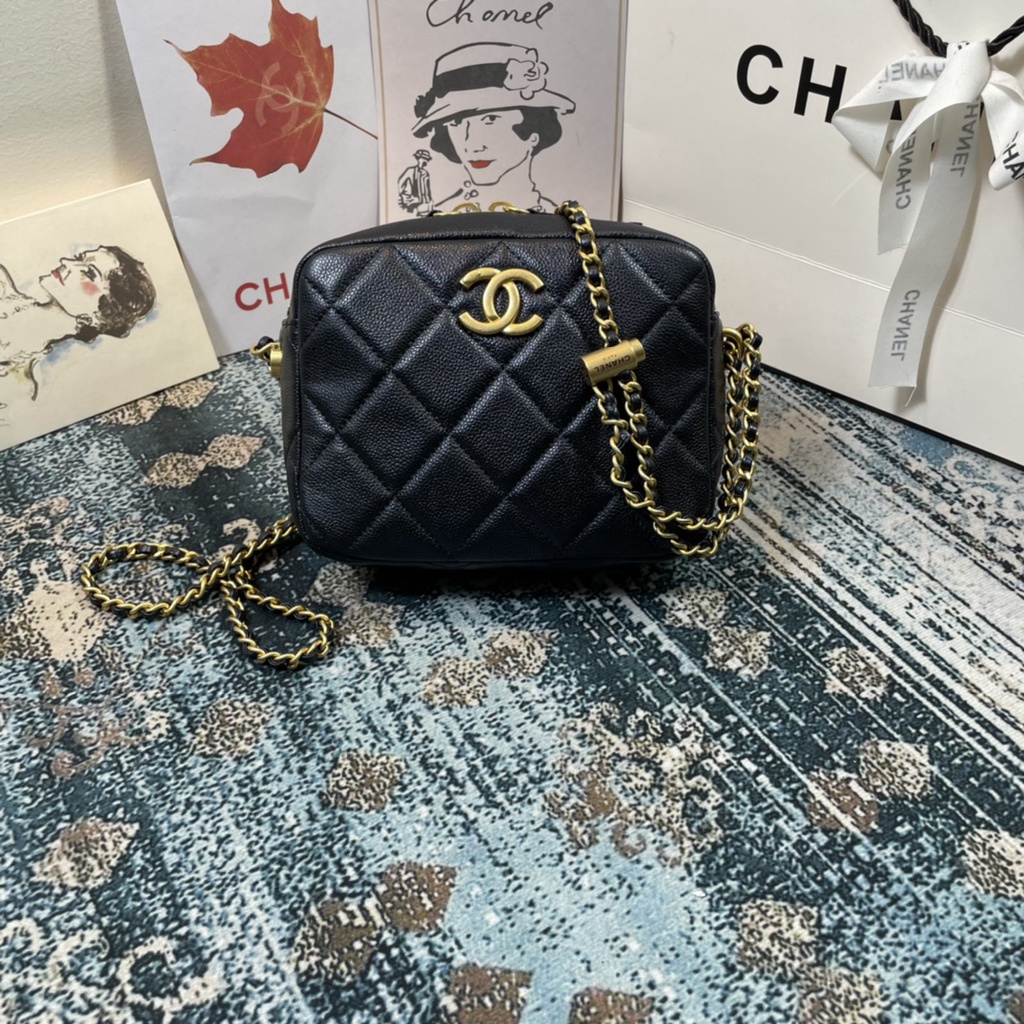 Túi đeo chéo mini nữ thời trang trẻ trung 𝘾𝙝𝙖𝙣𝙚𝙡 𝘾𝙝𝙖𝙣n𝙚𝙡 CN kiểu dáng ngọt ngào