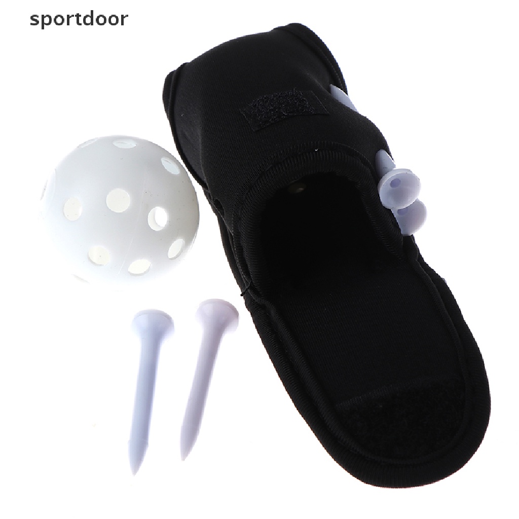 1 Bộ Giá Đỡ Bóng Golf Mini Đeo Hông Tiện Dụng