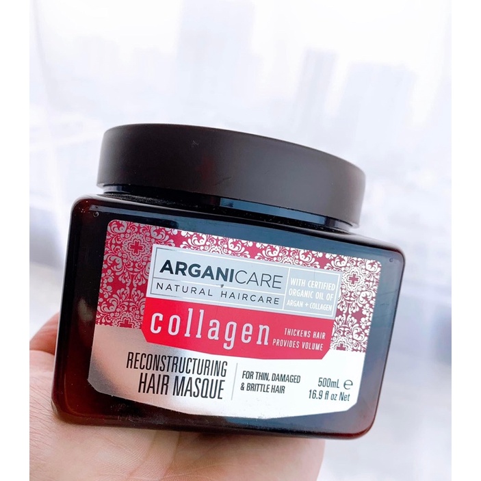 Bộ dưỡng tóc Arganicare Collagen Pháp
