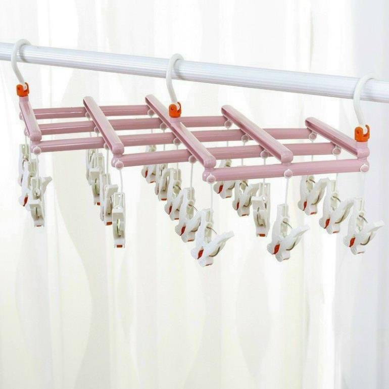 Móc chùm gấp gọn 29 kẹp Cao Cấp