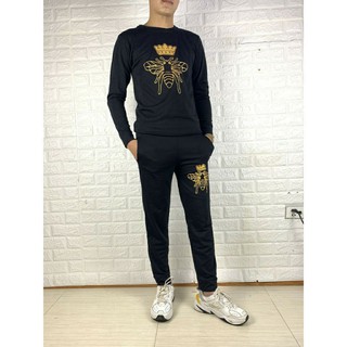 Bộ nỉ nam thêu con ong