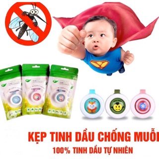 Kẹp Chống muỗi Tinh Dầu Xả và Thảo Dược