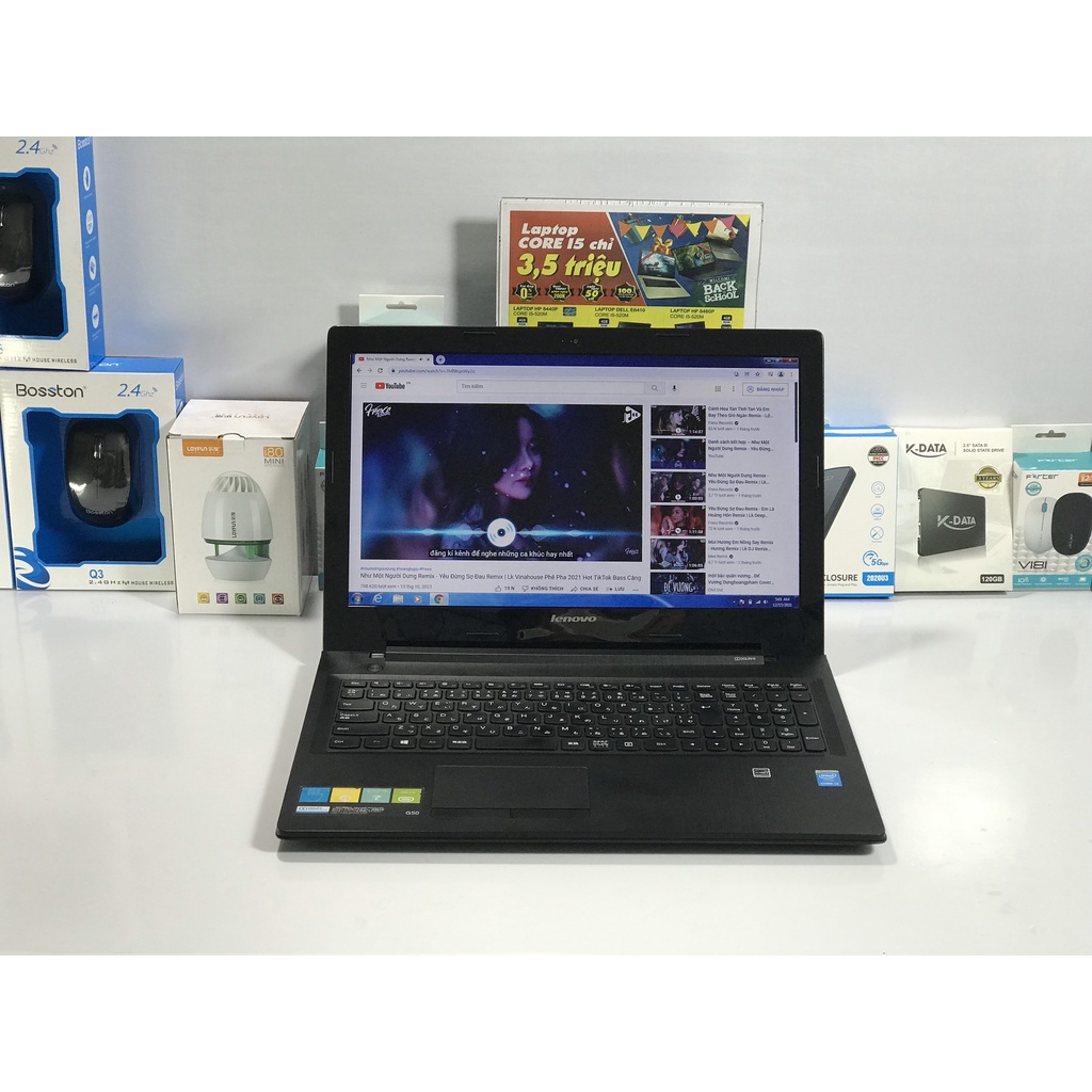 Laptop Cũ Lenovo G50-70 core i3 5005u/ram 8G/SSD 240G/15.6 INH