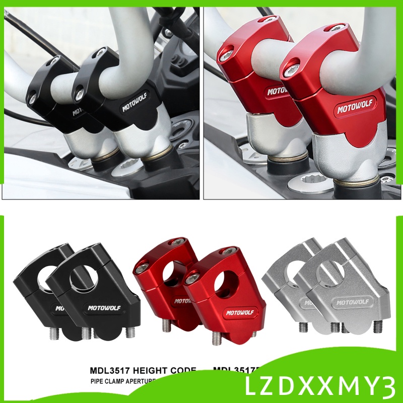 Kẹp Nhôm Cnc Màu Đen 22mm Cho Xe Mô Tô Dirtbikes Atv | BigBuy360 - bigbuy360.vn