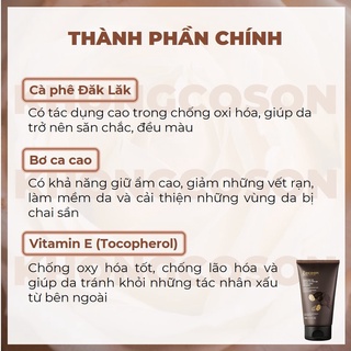 Tẩy da chết mặt Cà Phê Dak Lak Cocoon