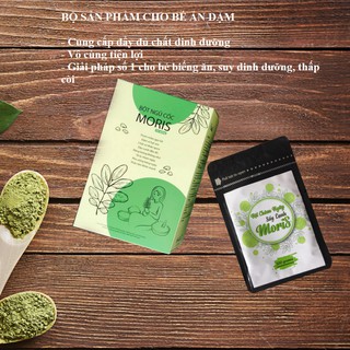 Combo Ngũ cốc chùm ngây và bột chùm ngây cho bé ăn dặm
