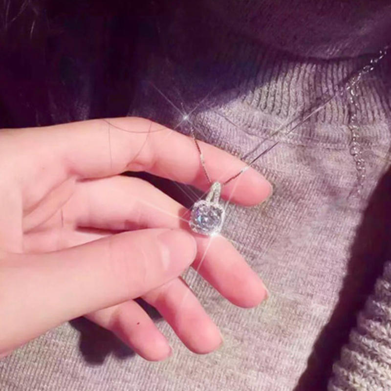 Dây chuyền mặt pha lê quyến rũ thời trang nữ