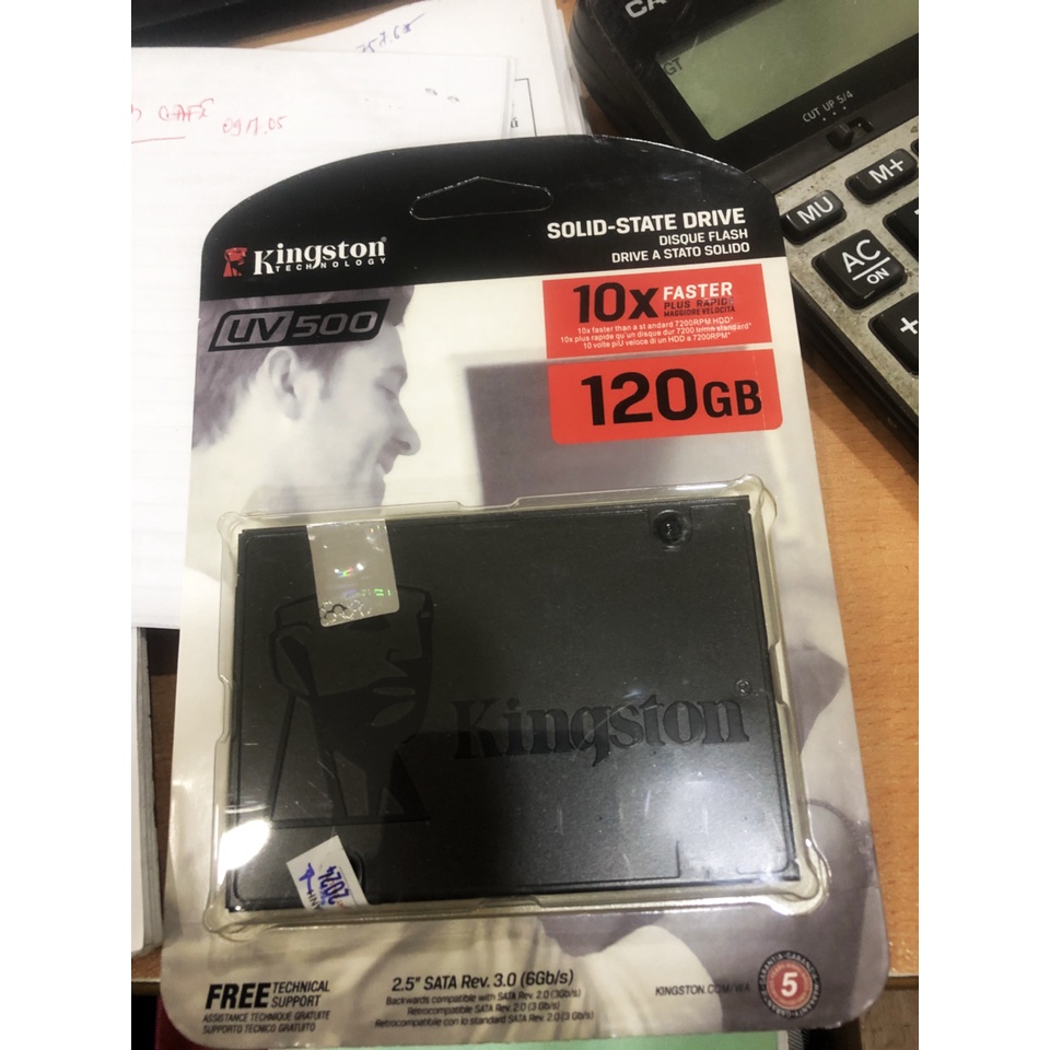 Ổ Cứng SSD 120GB KgSton UV500 I 36T BảoHành [GIÁ GỐC - FREESHIP] | BigBuy360 - bigbuy360.vn