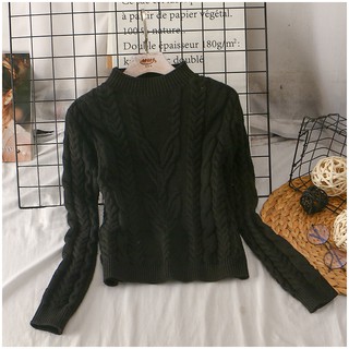 ÁO LEN MÙA ĐÔNG CROPTOP