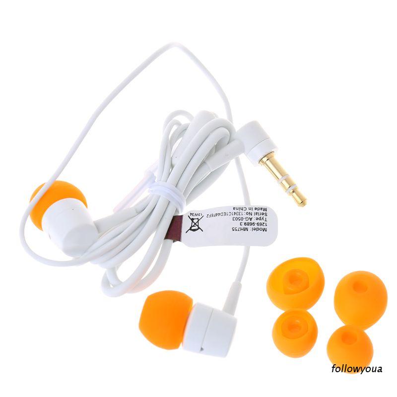 Tai Nghe Thể Thao MH755 3.5mm Siêu Nhẹ Có Dây Ngắn Âm Thanh Nổi Trong Suốt Cho Điện Thoại Sony