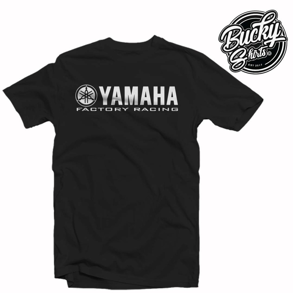 Áo thun in hình Yamaha Factory Racing shirt mẫu mới giá tốt