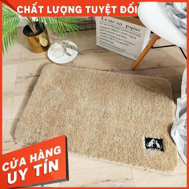 [ GIÁ SỈ  ]Thảm lau chân LEN MỊN thấm hút tốt KHỔ 40*60cm