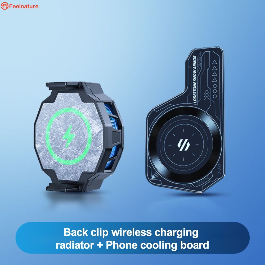 Mùa Hè Điện Thoại Mát Nam Châm Tản Nhiệt Đĩa Dành Cho iPhone Samsung Xiaomi Poco Tản Nhiệt Miếng Dán