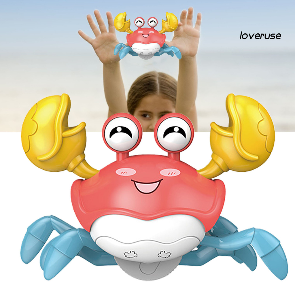 Đồ Chơi Chú Cua Điều Khiển Bằng Giọng Nói Cho Bé