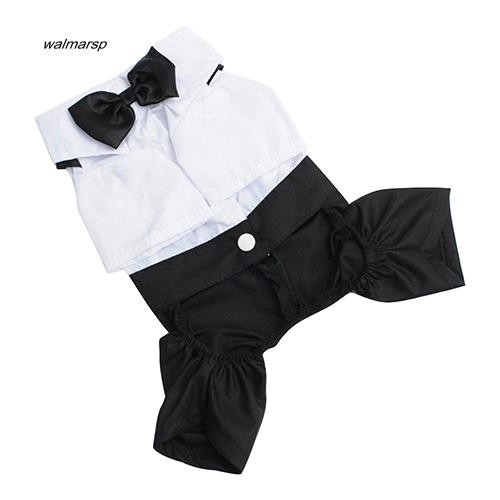 Bộ ÁO LiềN QuầN Tuxedo Hoàng Tử Cho Thú Cưng N074 - Size S-XXL