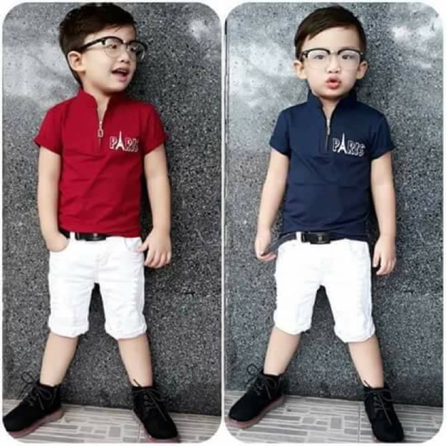 Áo thun cho bé trai 8-18kg