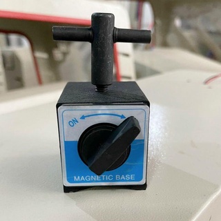 Nam châm đế từ có công tắc lực hút 60kg để cố định kích thước, kim chỉ thước cho máy cắt