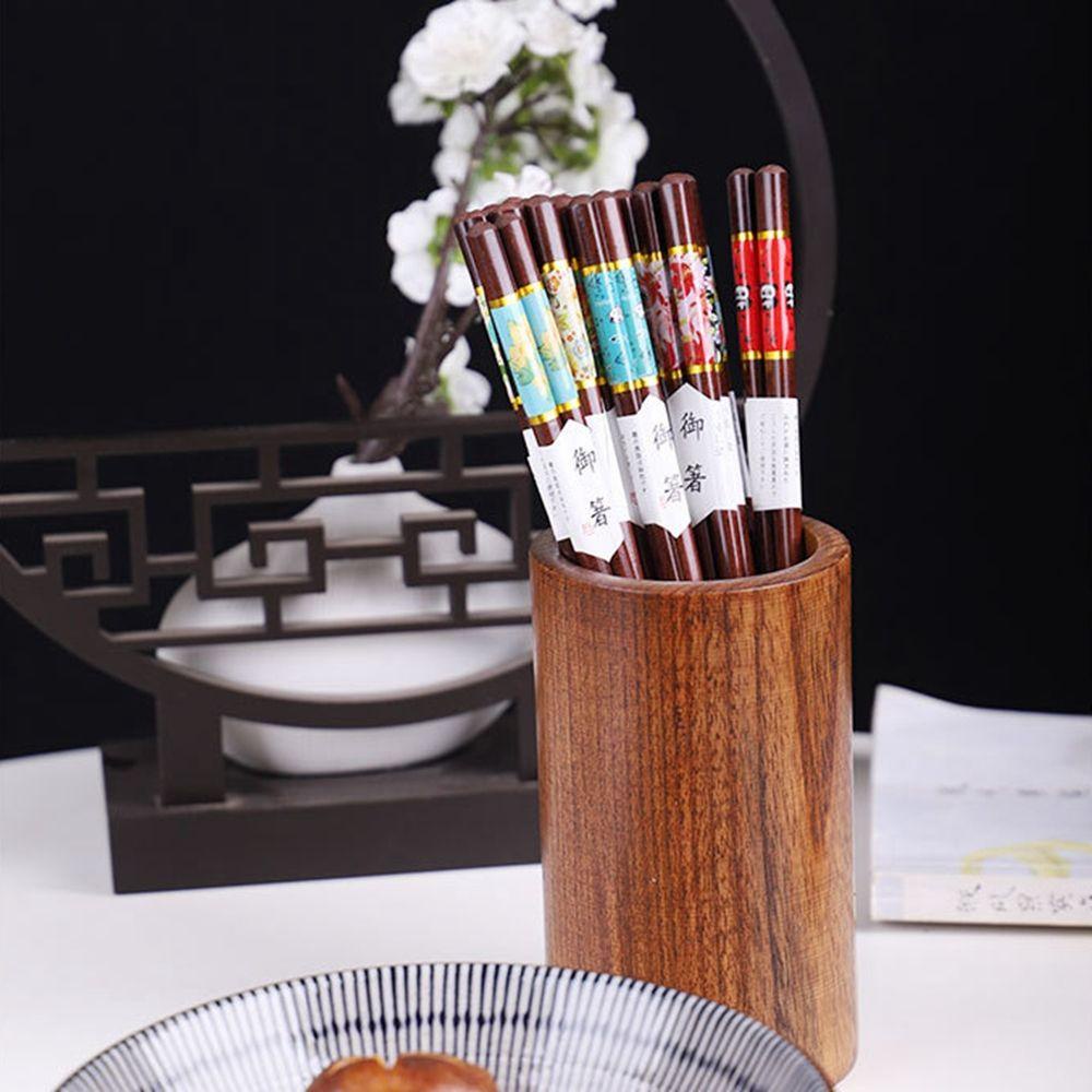 YIYU 1 Đôi Đũa Tự Nhiên Nhiều Màu Sắc Phong Cách Trung Hoa