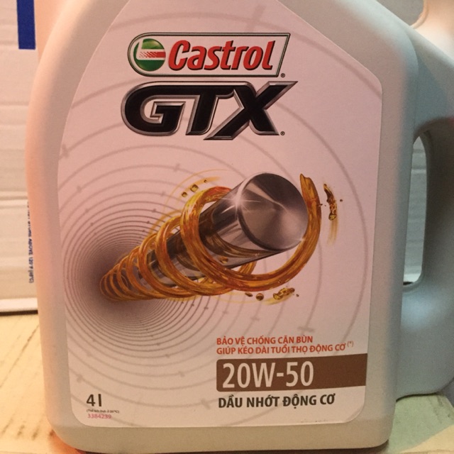 Nhớt Castrol GTX 20w50