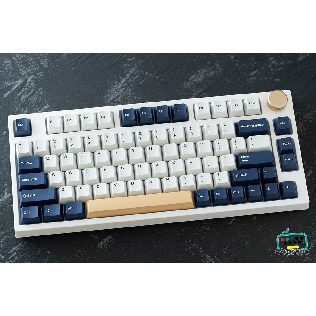 Bộ keycap gmk Rudy clone PBT OEM giá rẻ, 126 nút kèm các nút màu