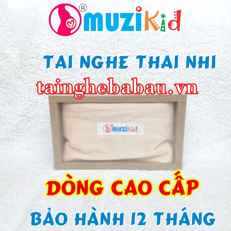 TAI NGHE BÀ BẦU CAO CẤP MUZIKID MÀU DA - HÀNG CHÍNH HÃNG - BẢO HÀNH 01 NĂM