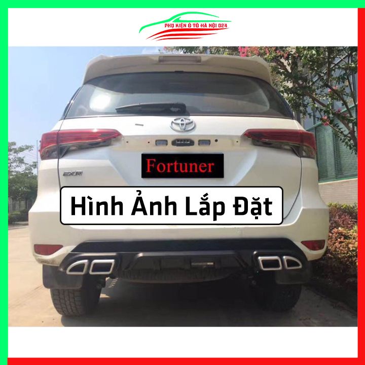 Lippo, líp chia pô ô tô Fortuner 2017-2020 chuẩn form xe thể thao
