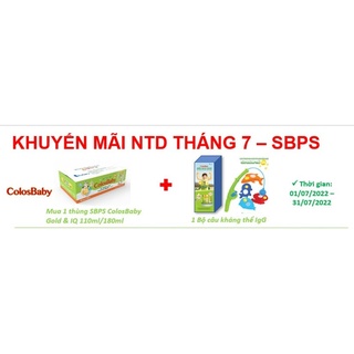 Sữa bột pha sẵn colos baby iq 180ml