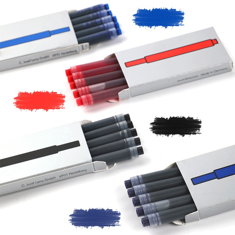 5 Hộp Mực In Nhanh Khô Đường Kính 3.4Mm Cho Học Sinh