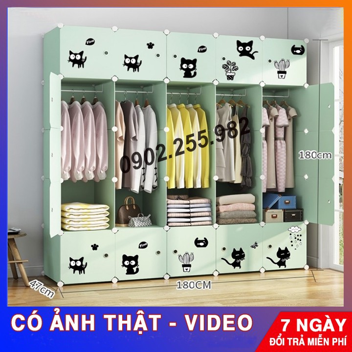 [RẺ NHẤT SHOPEE] TỦ NHỰA LẮP RÁP ĐA NĂNG 25 Ô ĐỂ ĐỒ ĐA NĂNG THÔNG MINH NHIỀU LỰA CHỌN sâu 47cm