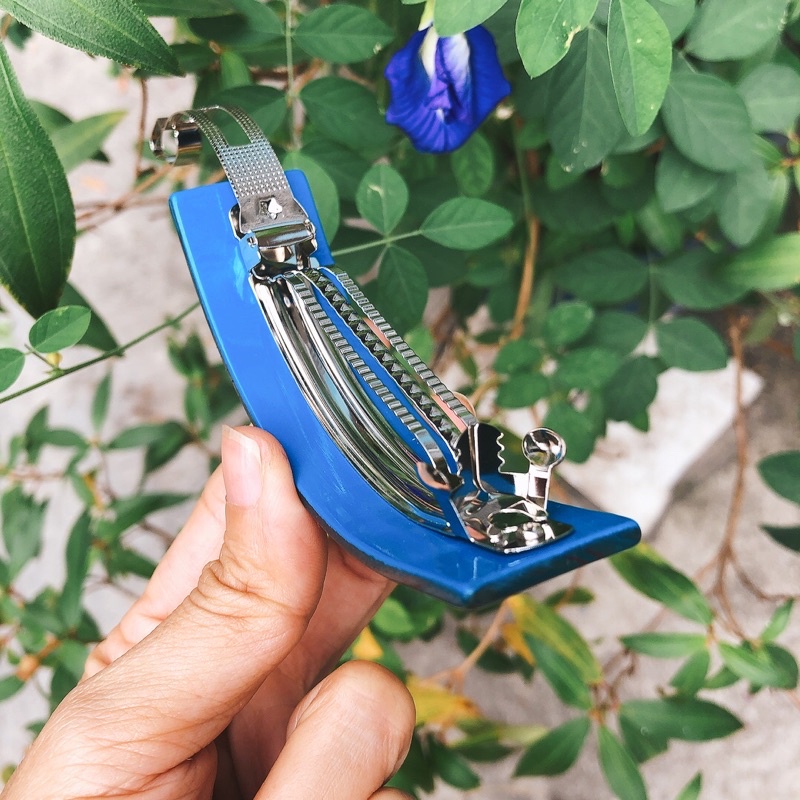 Kẹp bấm đuôi tóc nhựa siêu nhẹ cỡ lớn 9,5cm cho nữ trung niên
