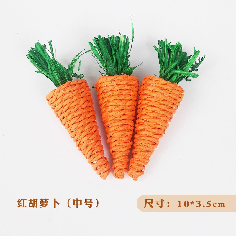 Đồ chơi cà rốt handmade cho Thỏ, Bọ và Chin