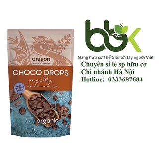 Hạt Chocolate sữa Dragon Superfoods 250g