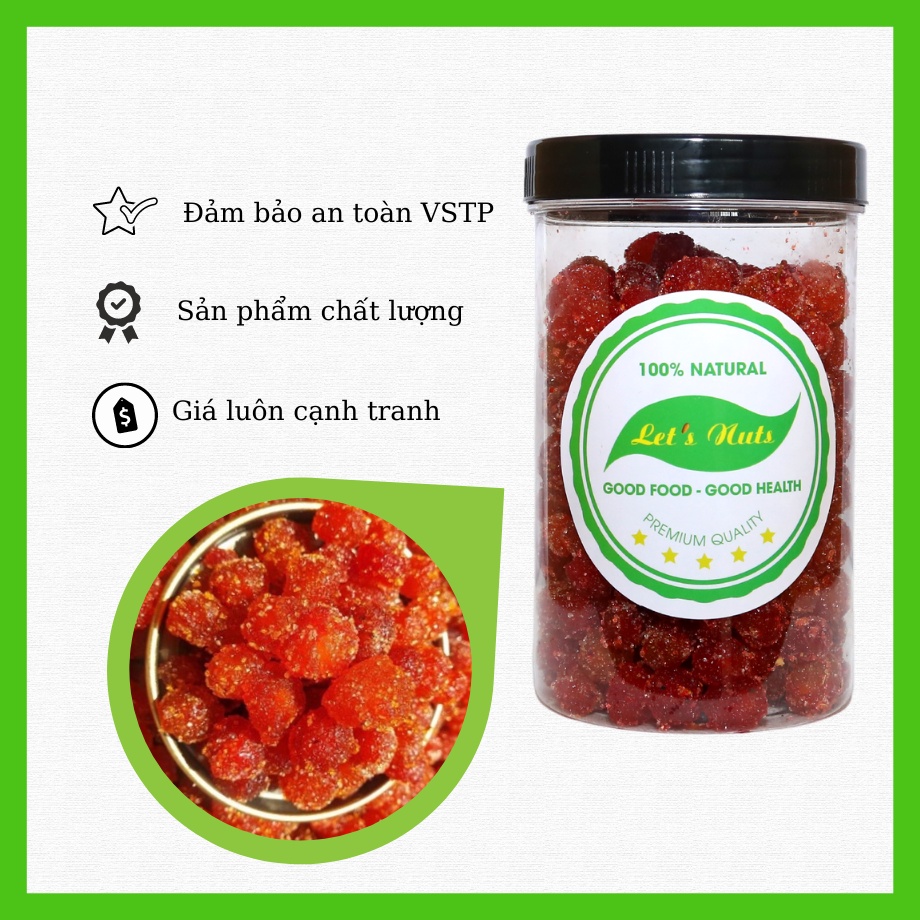 Chùm ruột chanh muối, mứt chùm ruột hộp 500g chua chua ngọt ngọt, đồ ăn vặt cực ngon golovinshop