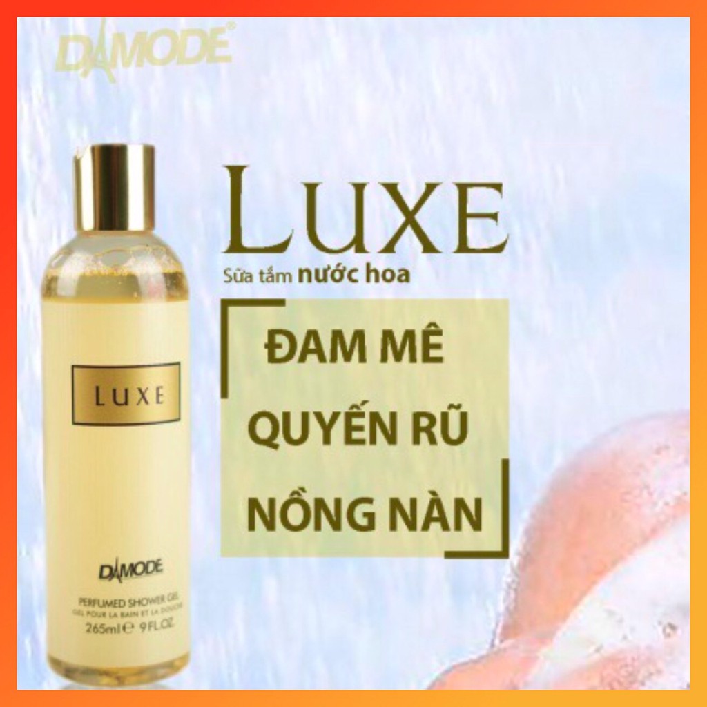 DAMODE SỮA TẮM NƯỚC HOA NỮ LUXE ĐAM MÊ QUYẾN RŨ NỒNG NÀN