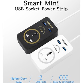Ổ Cắm Điện Mini 1.5Mi Đầu Usb Sạc Dây Dài 1.5Mi